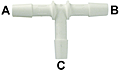 TUBJ Series Barbed Tee Fittings